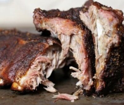 Smoked Baby Back Ribs on the Big Green Egg