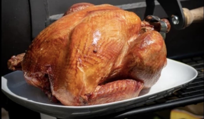 SMOKED FULL TURKEY RECIPE ON BIG GREEN EGG
